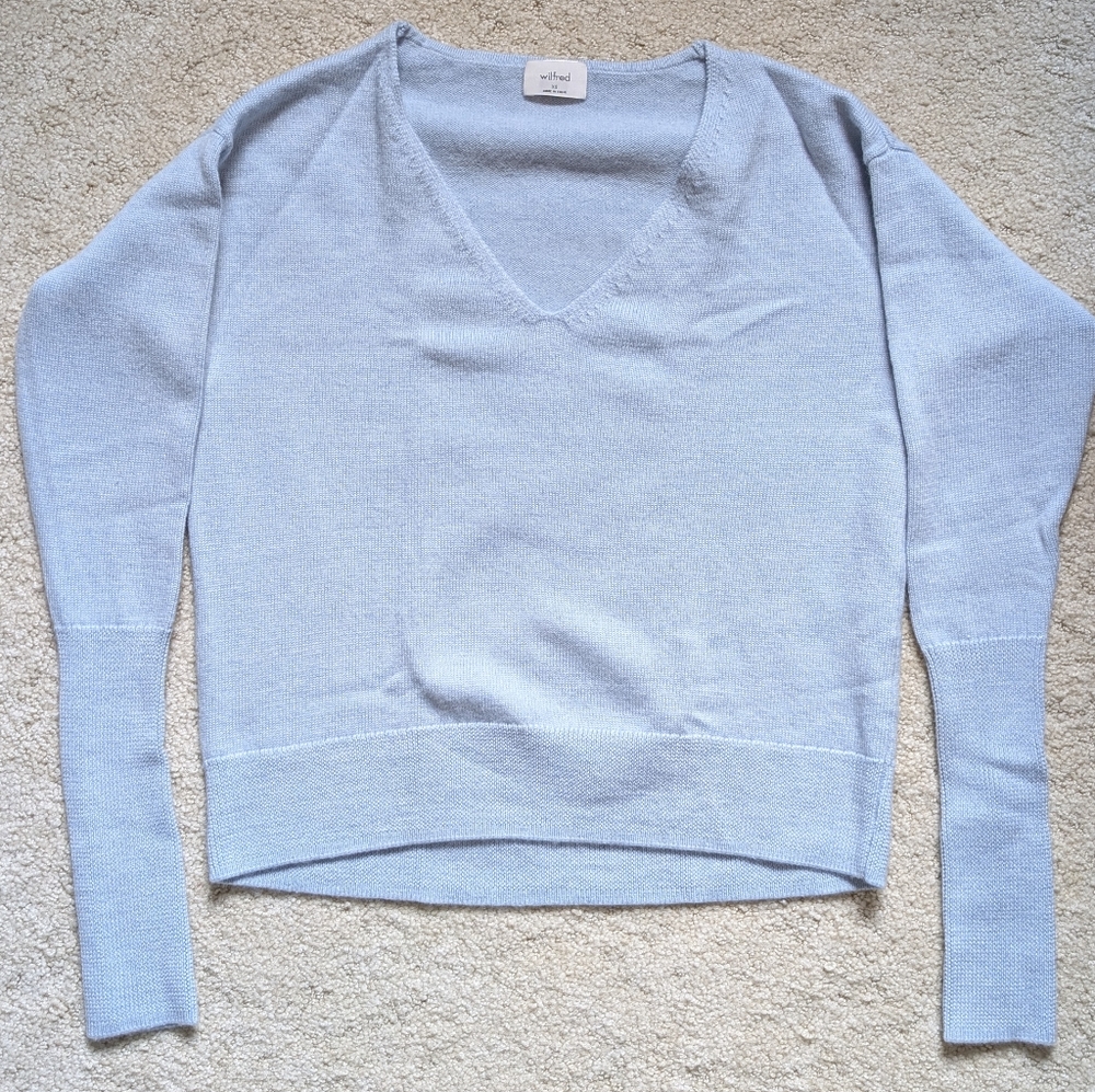Aritzia Wilfred Cyprie V Neck